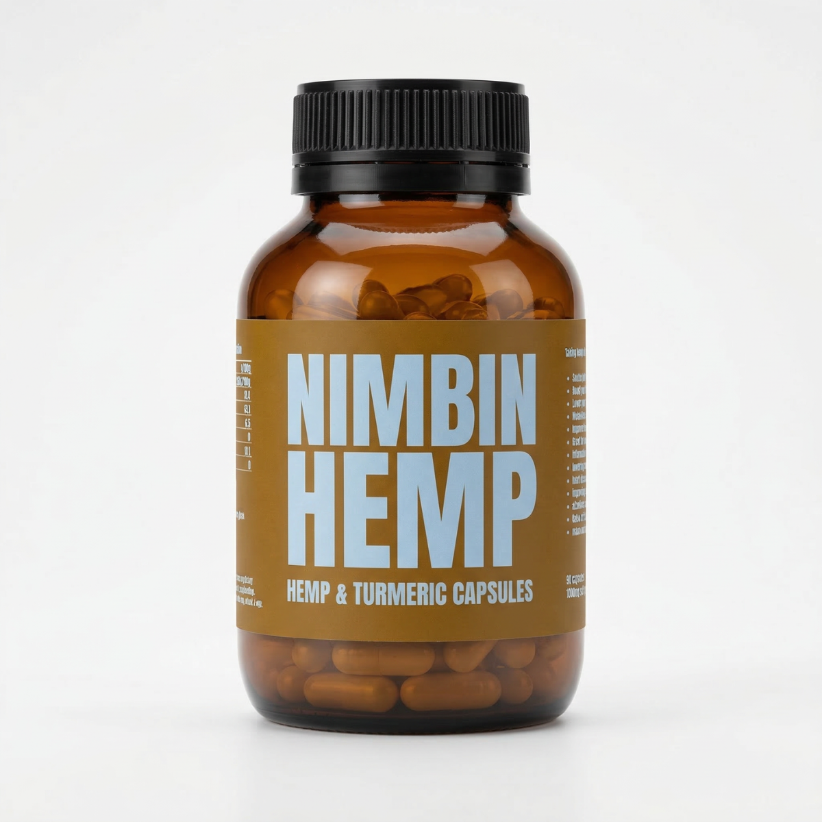 Hemp & Turmeric Capsules