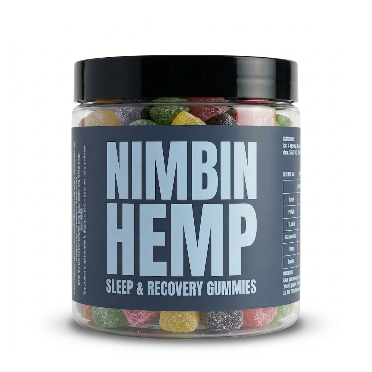 Nimbin Hemp Sleep & Recovery Gummies (80 Gummies per container)